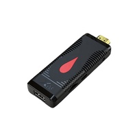 Allwinner H313 Quad Core ARM Cortex A53 X96 S400 Internet TV Stick Android 10.0 STB Stick Plástico Negro y Rojo