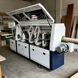 Machine à chantourner les bords adhésifs EdgeBander, équipement de collage à chaud et à froid pour placages ABS PVC, multi-usage pour armoires et meubles - Product Image 2
