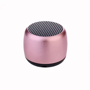 Pabrik langsung OEM Speaker Nano lucu Mini 3W aluminium Handsfree kecil biru Speaker gigi