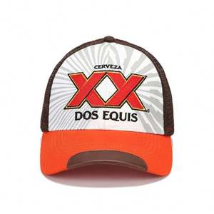 Cool Premium Unisex 5-Panel Hat Fashion Striped Floral Printed Front 3D Embroidery <b>Patch</b> Custom Trucker Mesh Sports Cap 100% - Product Image 5