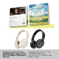 Headset Gaming Nirkabel Cross-border New DR86 Over-ear dengan ANC (Active Noise Cancellation) dan Daya Tahan Baterai 5.3 Jam