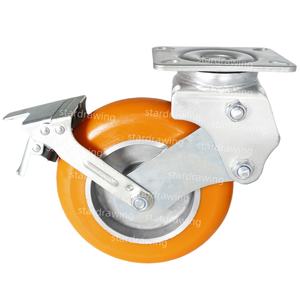 SS 100 125 150 200 MM Hochgeschwindigkeits-Federrad-Nachlauf-Stoßdämpfer-Nachlauf - Product Image 2