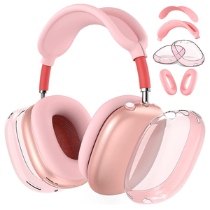 Étui de protection transparent en silicone souple multicolores pour écouteurs supra-auriculaires <span class=keywords><strong>AirPods</strong></span> <span class=keywords><strong>Max</strong></span> 1/2, housse de protection antichoc - Product Image 5