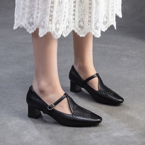 Zapatos de plataforma Retro Mary Jane, cómodos, modernos, a la moda, de tacón alto, elegantes y graciosos para mujer - Product Image 2