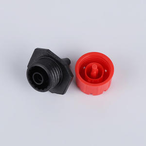 Goutteur à débit réglable à huit trous Petit Chaperon rouge Anti-obstruction Plastique Vert Sen 0-70L/H Agriculture Jardinage - Product Image 4