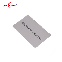 Individuelle CR80 PVC NFC-Karte 424 Chip 13,56MHz Plastik RFID Smartcard Mit QR-Code für Digitale Geschäfts-Mitgliedskarten