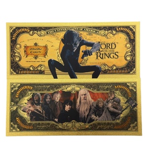 Banconota <span class=keywords><strong>Il</strong></span> <span class=keywords><strong>Signore</strong></span> <span class=keywords><strong>degli</strong></span> <span class=keywords><strong>Anelli</strong></span> in Oro 24K Placcato, Novità 2026, per Regali - Product Image 4