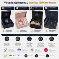 Boîte cadeau magnétique en carton rigide de luxe sur mesure, noir mat, estampage à chaud en feuille d'or, emballage pour coffret cadeau de marque