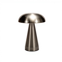 Lampe de table LED sans fil rechargeable avec commande tactile, chargement USB Type-C, température de couleur réglable