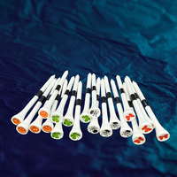 Tees de golf en bambou durables, lot de 30, impression de logo OEM personnalisée, remplacement écologique du plastique, durables, EATSLEEPGOLF