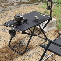 Mesa Plegable Multifuncional Táctica para Exteriores, Mesa de Camping, Mesa de Té, Mesa de Picnic, Mesa de Namaz
