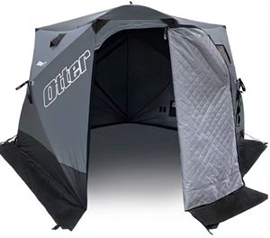 Tente de pêche sur glace à 5 côtés, montage rapide, OTTER, <span class=keywords><strong>pop</strong></span>-up, portable, triple couche, cousue et matelassée, pour la pêche à la carpe sur glace - Product Image 2