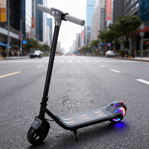 Trottinettes électriques d'extérieur pliantes 24V <span class=keywords><strong>2</strong></span>.5AH Mini trottinette électrique tout-terrain rose à <span class=keywords><strong>2</strong></span> roues et 6.5 pouces pour bébé et sécurité des pneus - Product Image 3