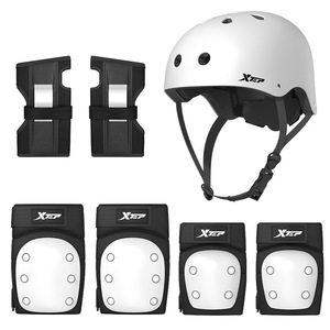 Xtep Protective Gear Set Adjustable Knee Elbow Wrist Pads For Skateboarding <b>Cycling</b> <b>Roller</b> Skating Unisex Adult Kids - Product Image 5