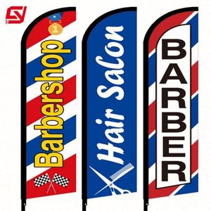 Banderas Personalizadas de Poliéster 100% con Impresión Digital, Banderas Tipo Pluma Flying Burgers, Venta al Por Mayor de Fábrica - Product Image 2