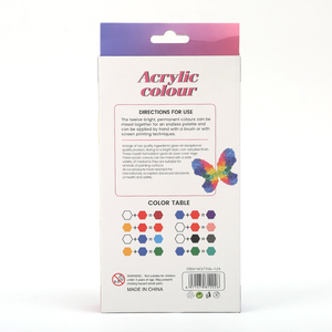Keep Smiling, Pigmentos Textiles Permanentes de 12 Colores y 25 ml, Pigmentos Acrílicos Aptos para Camisetas DIY y Pintura Artística - Product Image 5