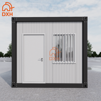 Casa Contenedor Prefabricada Portátil Personalizada al por Mayor, de Una Sola Habitación con Baño, Tipo Flat Pack