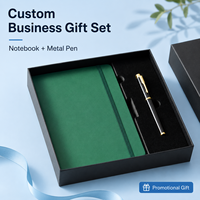 Ensemble de boîtes cadeaux pour carnet A5 personnalisé, cadeaux de bureau et d'affaires avec logo personnalisé, en stock en gros
