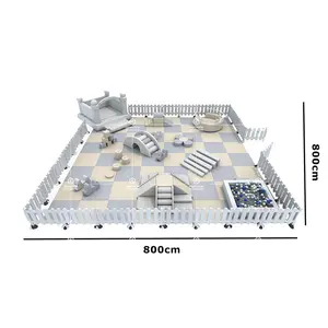 QiaoQiao Cầu Xốp Cầu Vồng Leo Núi Mềm Mại Cho Trẻ Em Cho Thuê Tiệc Chơi Mềm Trong Nhà - Product Image 1
