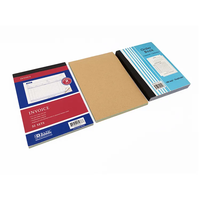 Carnet de formulaires de factures et commandes 8,3x5,5 pouces, papier autocopiant en 2 feuillets, bloc de factures duplicata, formats A4/A5/A6, formulaires NCR