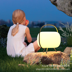 Lanterne de camping LED d'extérieur rechargeable, lampe de tente portable 5W blanc chaud - Product Image 3