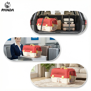 Dougez Yeni Kedi Taşıma Çantası ABS Büyük Kapasiteli Taşınabilir Açık Hava Evcil Hayvan Taşıyıcısı Araba Yolculuğu İçin - Product Image 4