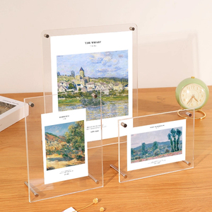 Tùy Chỉnh Acrylic Khung Ảnh Khung Giấy Chứng Nhận Gắn Trang Trí Khung Ảnh Bưu Thiếp Hiển Thị Khung - Product Image 6