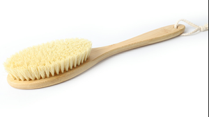 Unique Design Natural Sisal Bristle <strong>Back</strong> <strong>Brush</strong> Long Handle Wooden Dry Body <strong>Brush</strong> - Product Image 3