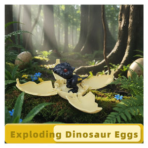 Jouets en plastique Dinosaures, Œufs de Pâques à remplir, Objets de collection, Jouets amusants Snap Squad <span class=keywords><strong>Dino</strong></span>, Œufs de dinosaures surprise qui mordent les doigts - Product Image 3