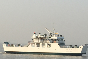 Grandsea 42m thép hull roro phà tàu chở khách xe phà đôi đã kết thúc tàu chở hàng để bán - Product Image 2