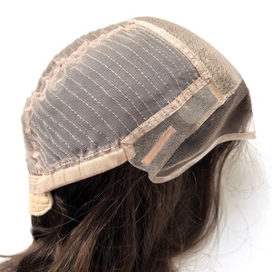 วิกผมแท้สำหรับผู้หญิงผิวขาว ยุโรป แบบต่อผมด้านบน ทำจากผมมนุษย์แท้ คุณภาพสูง แบบใหม่ ขายส่ง ราคาโรงงาน - Product Image 4