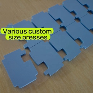 Custom Size Blue Thermal Conductive Silicone Pad <b>Rubber</b> Product for LED Computer Graphics Card GPU CPU Processing Cutting - Product Image 5