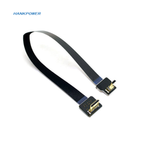Caméra d'usine OEM FPV 4k HDM câble Mini HDTV vers HDTV FPC câble à Angle droit HDTV FPC câble plat souple