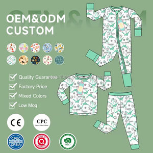 Body <span class=keywords><strong>de</strong></span> Bebé con Estampado Floral Primaveral, Personalizado con Logotipo, Tejido Suave, <span class=keywords><strong>de</strong></span> Algodón, con Botones a Presión y Manga Larga - Product Image 6