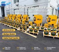 Pompe péristaltique de haute précision, équipement de dosage volumétrique fiable pour le transport de solides en suspension dans un milieu liquide