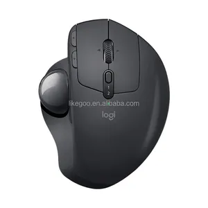 Logitech-ratón óptico inalámbrico MX ERGO 440DPI, Mouse óptico Trackball 2,4G para oficina, dibujo, ordenador portátil