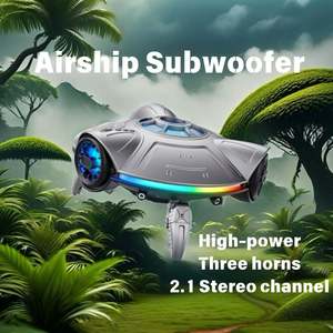 Para altavoz inalámbrico portátil LED RGB luz Extra bajo fuerte Interior Exterior estéreo Metal Halloween - Product Image 6