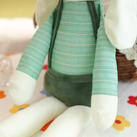 Nouvelle peluche super douce en forme de lapin avec fonction anti-stress pour cadeau d'anniversaire d'enfant