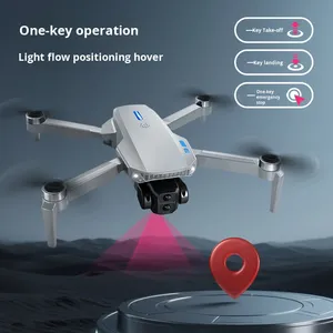 โดรนรุ่นใหม่ E88 Brushless 4K วิดีโอ ระยะส่งสัญญาณ 1000 ม. พร้อมหน้าจอในตัว ระบบ Optical Flow Positioning ควบคุมระยะไกล สำหรับการบินทางอากาศ - Product Image 2