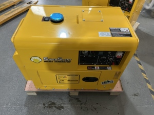 Groupe électrogène diesel super silencieux Jintai - 10KW/12KVA, démarrage automatique, fonctionnement en veille avec cabine insonorisée pour usage industriel - Product Image 4