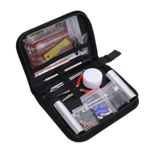 Kit de réparation de pneus Wantu 70 pièces, outil d'urgence pour pneus sans chambre à air de voiture et de moto, réparation rapide - Product Image 2