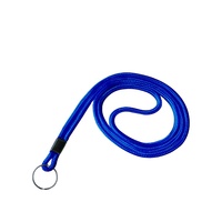 Lanière en polypropylène côtelée unie, durable, avec clip Bull DOG, pour la rentrée scolaire, plusieurs couleurs, en stock, vente en gros OEM économique