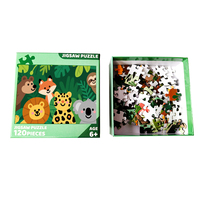 Vente en gros Personnalisé Animal Puzzle Jouet 500 1000 Pièces Puzzle Jeu Carton Jigsaw Puzzles Enfants 120 Pièces Fabricants