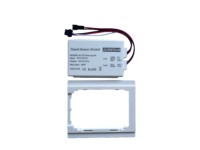 Contrôleur sensible 12V avec capteur tactile LED pour miroir, affichage de l'heure et de la température, pour l'éclairage des miroirs de salle de bain