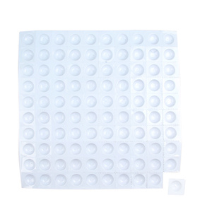 Paleta de Tinta Desechable con Compartimentos Separables, 100 Unidades, Bandeja Blanca para Pigmentos, para Tatuajes, Maquillaje PMU y Uso con Pegamento - Product Image 1