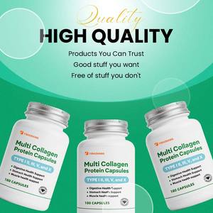 แคปซูลโปรตีนคอลลาเจนหลายชนิดจากโรงงาน ช่วยเสริมสุขภาพทางเดินอาหาร คอลลาเจนชนิด I II III V X  อาหารเสริมคอลลาเจนคุณภาพสูง - Product Image 6