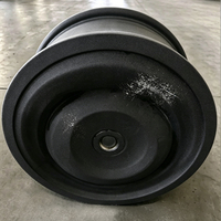 Llanta de Carreras Nueva de Aleación de Magnesio Forjado AZ80A OEM Directo de Fábrica, Ultraligera y Duradera, de 15 Pulgadas, Acabado Negro