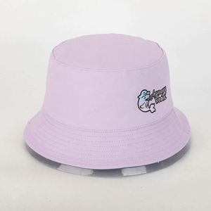 Custom High Quality Cotton Logo Embroidery <b>Reversible</b> Fisherman <b>Hat</b> Summer Mens Women <b>Bucket</b> Sun Cap Casual Sports Outdoor Denim - Product Image 3
