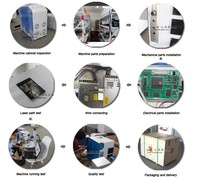Nueva Máquina de Marcado Láser de Fibra para Grabado de Metal en Línea en PCB con Refrigeración por Aire, Control EZCAD, Compatible con Formatos DXF/BMP/AI