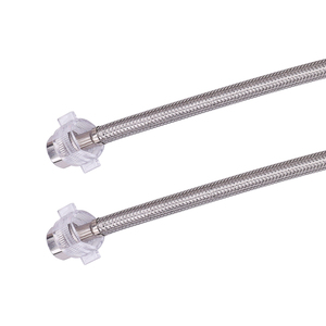 Universal G1/2 Inch Connection 304 Stainless Steel Braided <b>Hose</b> the inner tube is environmentally friendly EPDM <b>rubber</b> in stock - Product Image 4